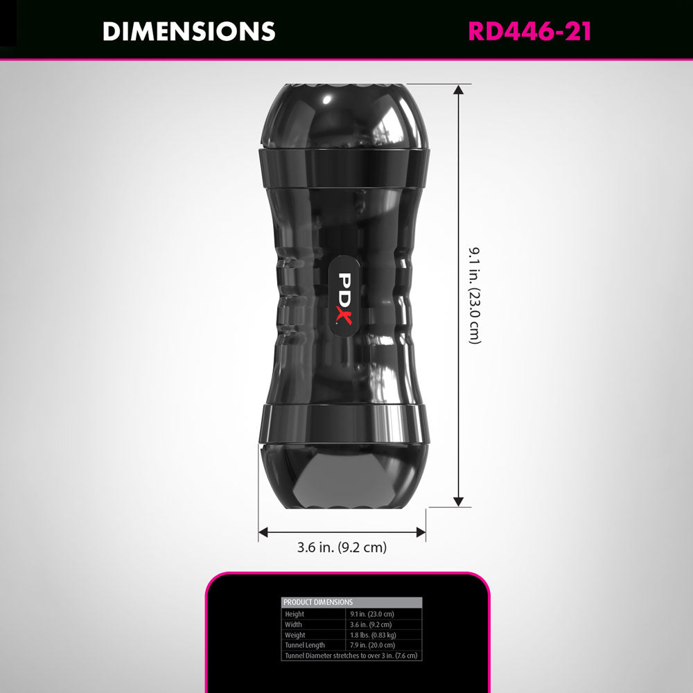 PDX Wet Pussies Light Skin Dual Ended Stroker