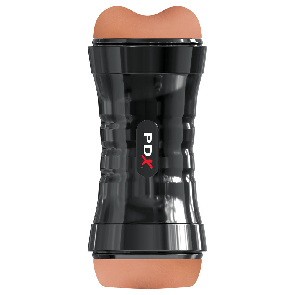 PDX Wet Pussies Dual Ended Dark Skin Stroker