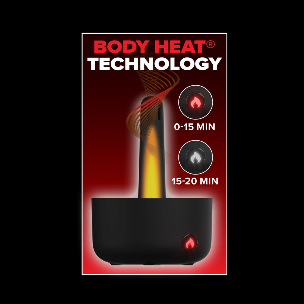 PDX Elite Milk Me Hotter USB Rechargeable Thrusting Heating & Vibrating Auto Stroker