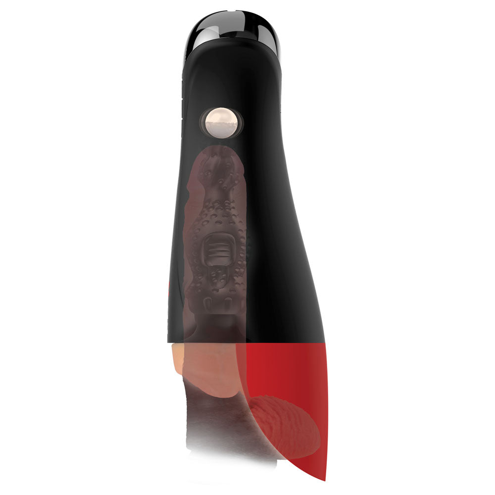 PDX Elite Fap-O-Matic Pro XL - Light - Flesh USB Rechargeable Auto Stroker