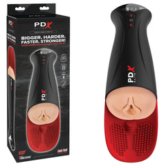PDX Elite Fap-O-Matic Pro XL - Light - Flesh USB Rechargeable Auto Stroker