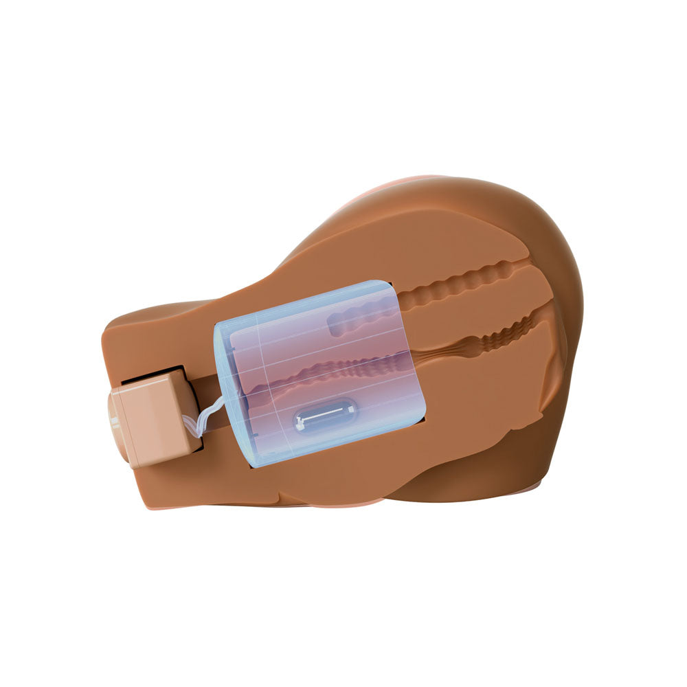 PDX Elite Back That Ass Up Auto Mega Masturbator - USB Rechargeable