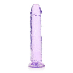 REALROCK 25 cm Straight Dildo - Purple - Purple 25 cm (10'') Dong