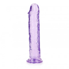 REALROCK 25 cm Straight Dildo - Purple - Purple 25 cm (10'') Dong