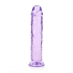 REALROCK 28 cm Straight Dildo - Purple - Purple 28 cm (10'') Dong