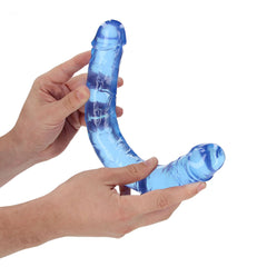 REALROCK 34 cm Double Dong - Blue - Blue 34 cm (14'') Double Dong