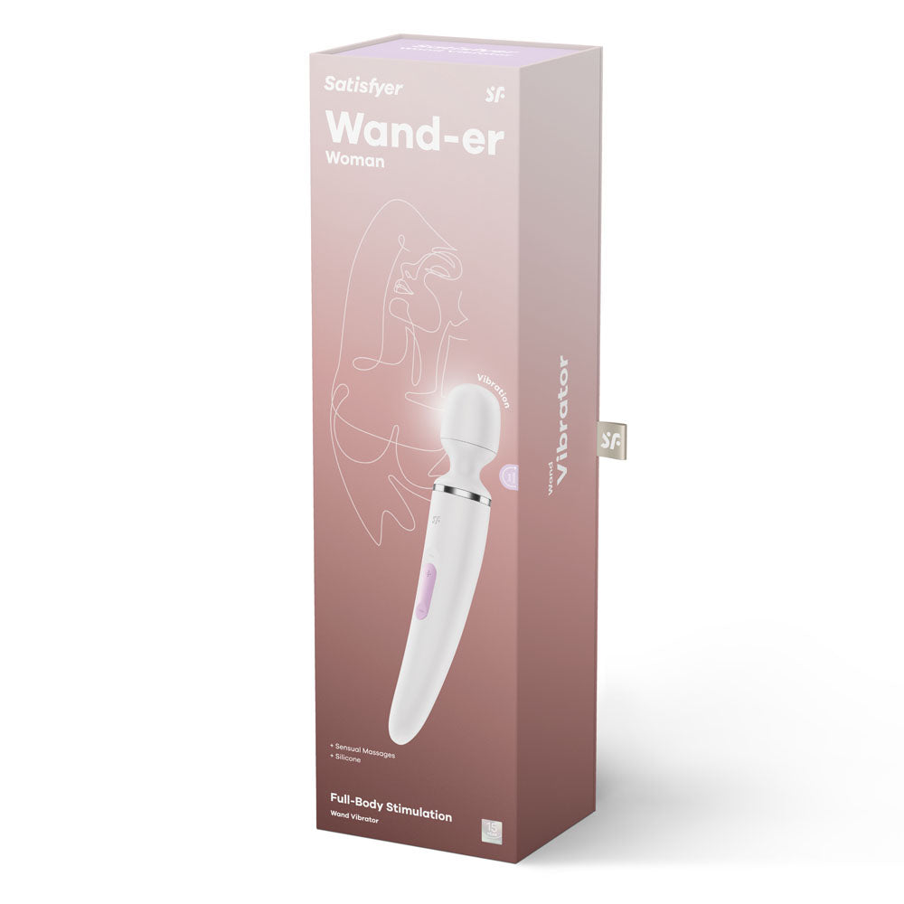 Satisfyer Wand-er  Woman White