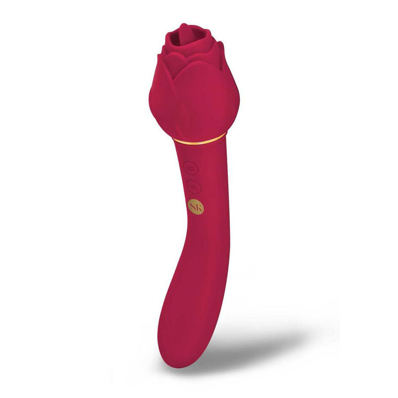 Secret Kisses Rosegasm LINGO Clit Stimulator Wand