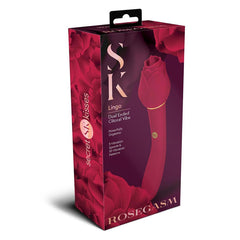Secret Kisses Rosegasm LINGO Clit Stimulator Wand