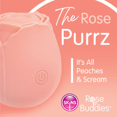 Skins Rose Buddies PURRZ Clit Stim Rose - Pink