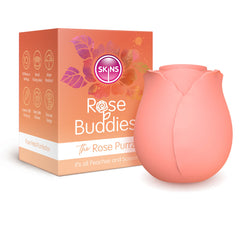 Skins Rose Buddies PURRZ Clit Stim Rose - Pink
