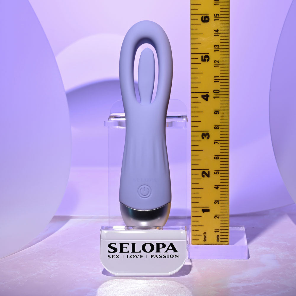 Selopa IN A FLAP -  15 cm USB Rechargeable Flicking Stimulator
