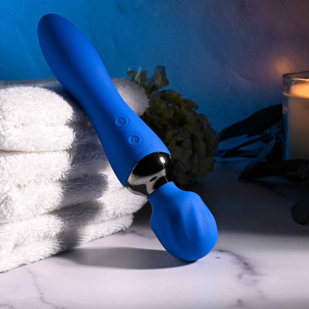 Selopa BLUE BELLE Dual End Vibrating Wand