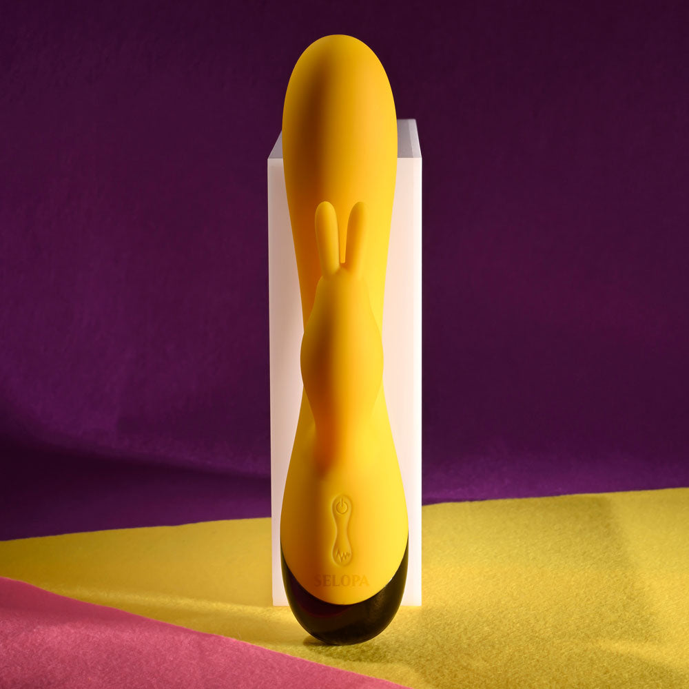 Selopa BUZZZ BUNNY 19.7 cm USB Rechargeable Rabbit Vibrator
