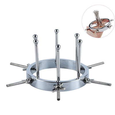 Extreme Anal Speculum in stainless steel.