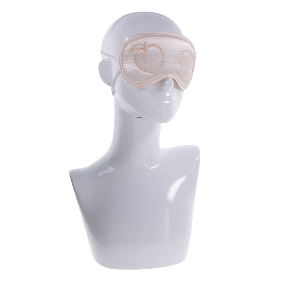 Sex & Mischief Peaches n Creame Blindfold - Light Pink