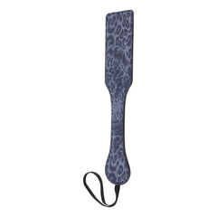 Sex & Mischief Cougar Studded Paddle - Navy Blue with with Gold Studs