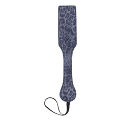 Sex & Mischief Cougar Studded Paddle - Navy Blue with with Gold Studs
