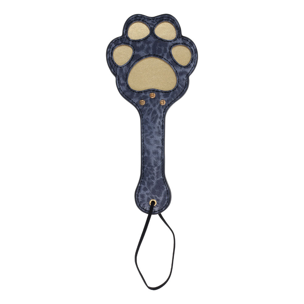 Cougar Navy & Gold Spanking Paw Print Paddle