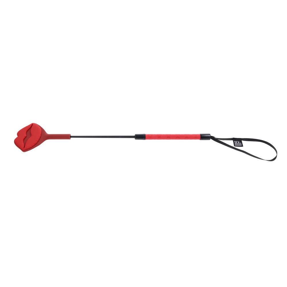 S&M Exs & Ohs Kiss Crop -  Silicone Tipped Crop Whip