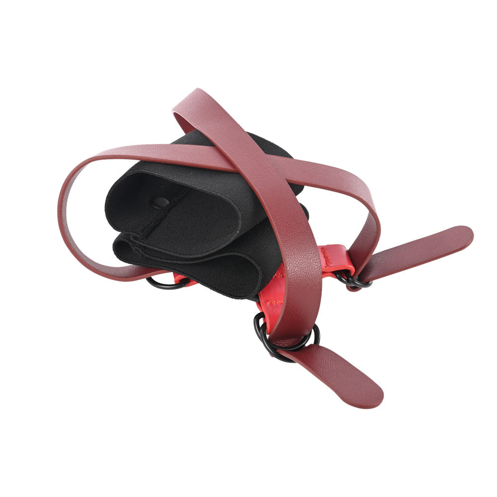 S&M Exs & Ohs Cross Cuffs - /Black Restraints
