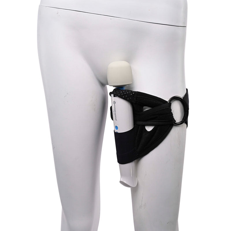 Pivot 2 in 1 Forced-O Strap Thigh Harness for Massagers