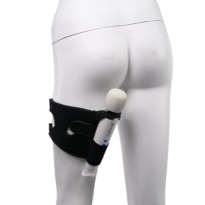 Pivot 2 in 1 Forced-O Strap Thigh Harness for Massagers