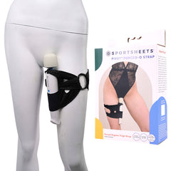 Pivot 2 in 1 Forced-O Strap Thigh Harness for Massagers
