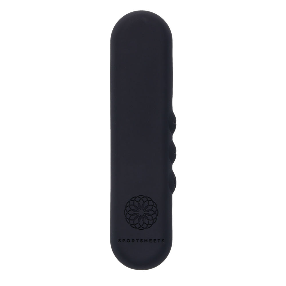 Pivot Flat 10.2 cm USB Rechargeable Bullet - Black