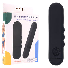 Pivot Flat 10.2 cm USB Rechargeable Bullet - Black