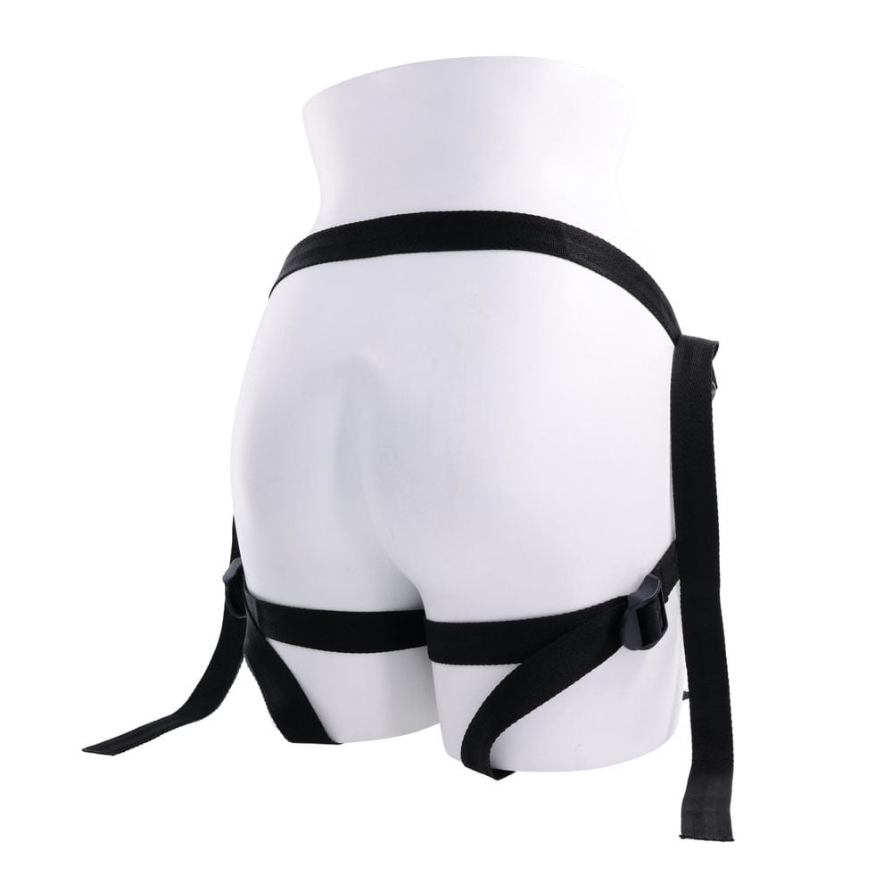 Sportsheets Velvet Noir Adjustable Strap-On Harness (No Probe)