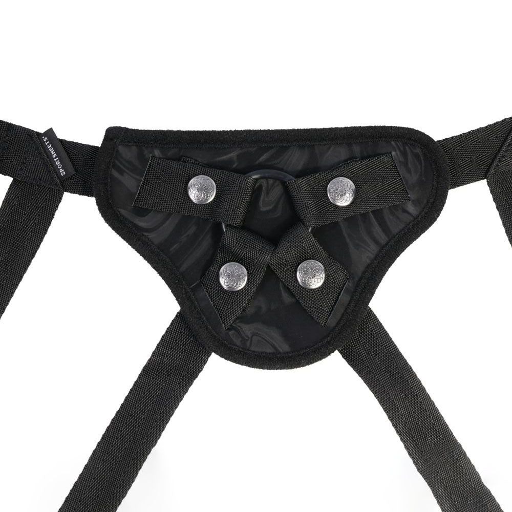 Sportsheets Velvet Noir Adjustable Strap-On Harness (No Probe)