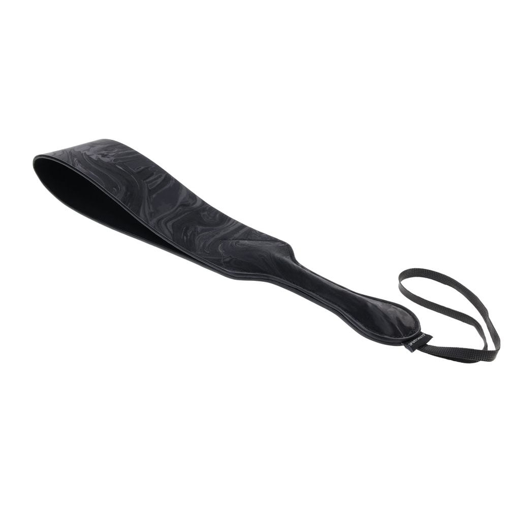 Sportsheets Velvet Noir Loop Paddle - 42 cm Black