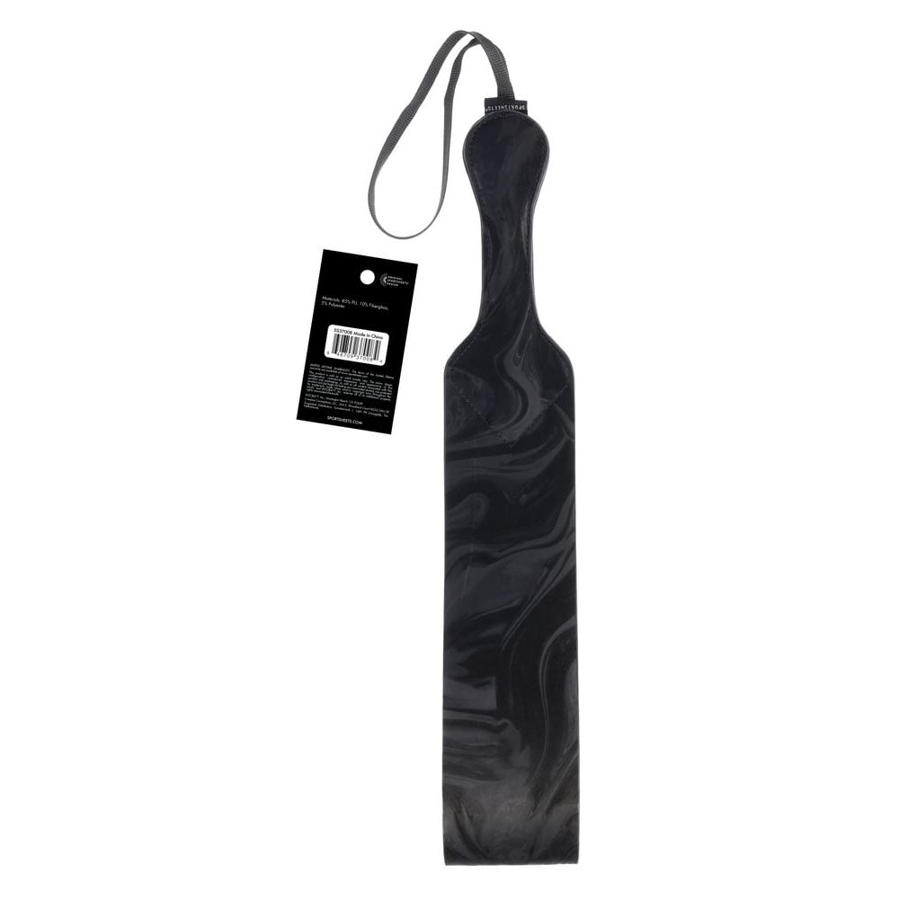 Sportsheets Velvet Noir Loop Paddle - 42 cm Black