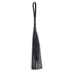 Sportsheets Velvet Noir Chain Flogger -  43 cm Black