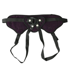 SPORTSHEETS Purple Strap-On - Purple Adjustable Strap-On Harness (No Probe Included)