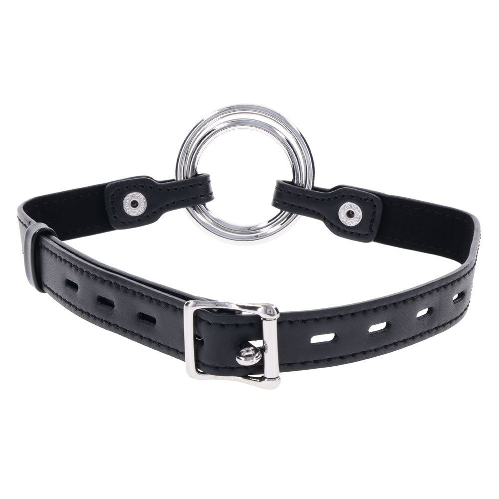 EDGE Interchangeable Ring Gag -  Mouth Gag Restraint with 2 Interchangeable Pieces