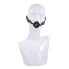 EDGE Silicone Ring Gag - Black Mouth Restraint
