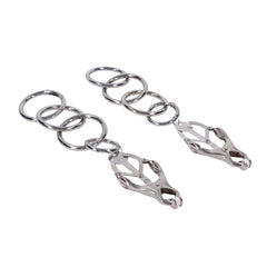 EDGE Tuggable Clover Clamps - Metal Nipple Restraints