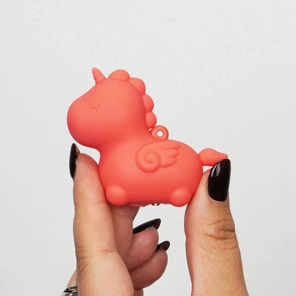 Unihorn Mini Peachy Pony Clit Stimulator - USB Rechargeable