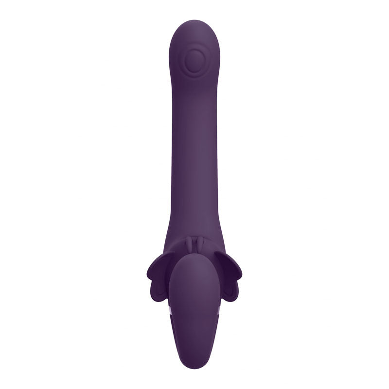 Vive SATU 23 cm USB Rechargeable Strapless Wearable Strap-On Purple