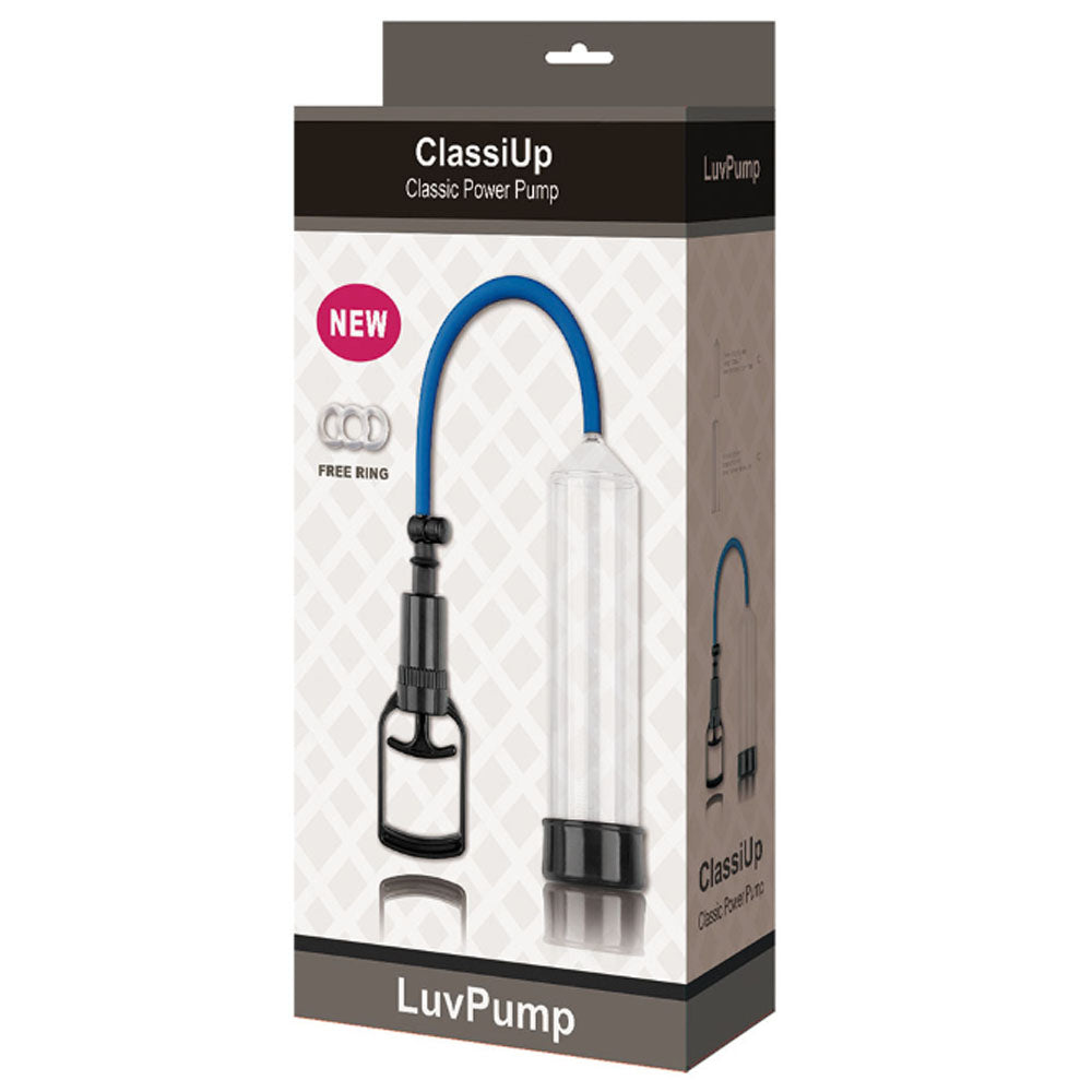 LuvPump ClassiUp Classic Power Pump - Large -  Penis Pump