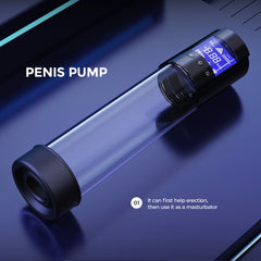 LuvPump Smart Penis Pump - Clear USB Rechargeable Automatic Penis Pump