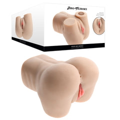 Zero Tolerance ROCK MY WORLD - Flesh USB Rechargeable Doggy Style Thrusting Mini Torso Masturbator