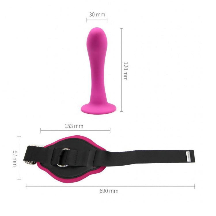 Couple's thigh strap-on for girl/girl play, mobility impaired or sexual dysfunction - Shhh...
