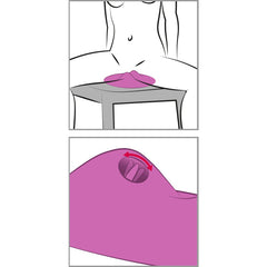 Vibepad 2 - sit-on ride-on pussy & anal stimulator with Vibro-Tongue
