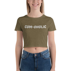 Women’s Crop Top - CUM-OHOLIC in 3 colours