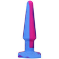 A-Play Groovy Silicone Anal Plug- 5 inch - Berry  12.7 cm Butt Plug