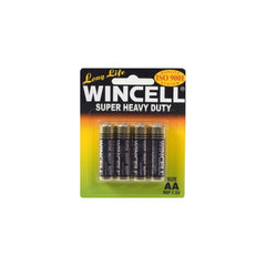 Wincell Super Heavy Duty AA Carded 4Pk Battery