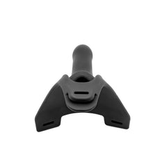 The Zoro 14cm fixed dong Black strap-on